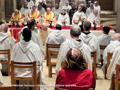 Jeudi Saint   abbaye de la Pierre qui Vire