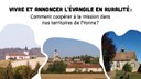 Conférence "vivre et annoncer l'Évangile en ruralité : comment coopérer à la mission dans nos territoires de l'Yonne