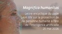 Magnifica humanitas