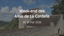 Week-end des amis de La Cordelle 30-31 mai 2026