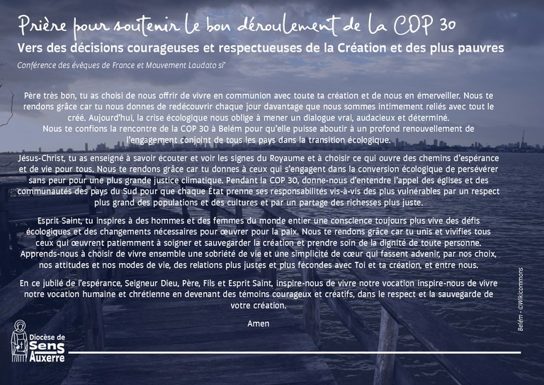 priere COP 30