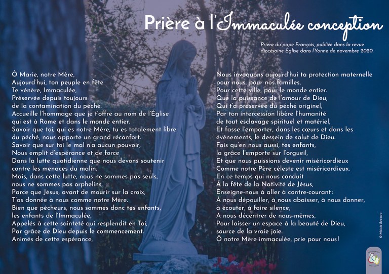priere immaculee conception