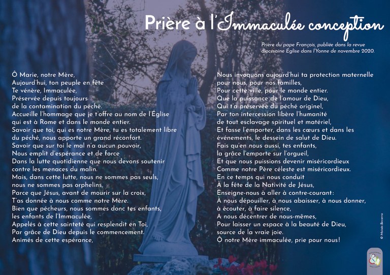 priere immaculee conception
