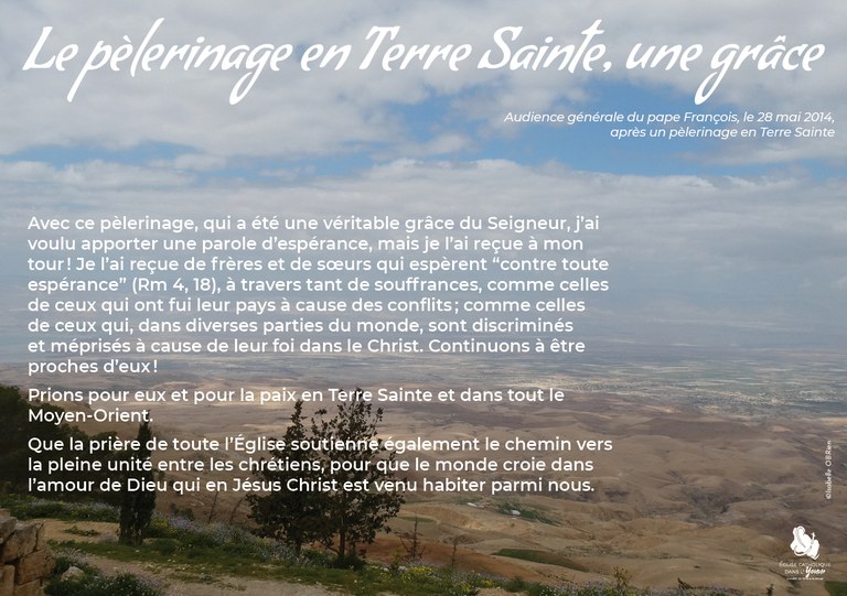 Terre sainte une grace