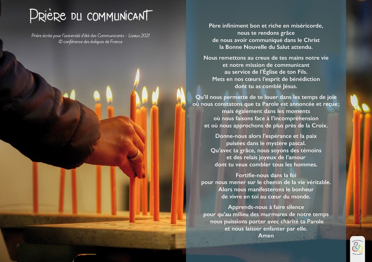 priere communicant lisieux