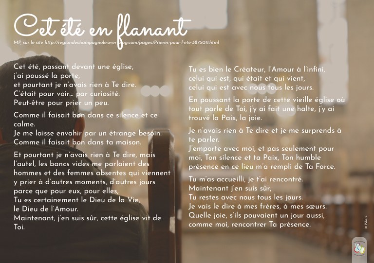 prière été 2022