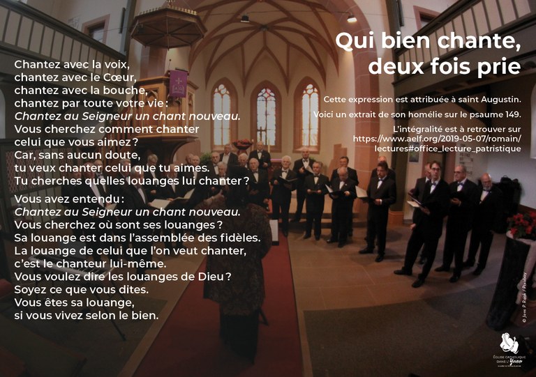 Texte Augustin chant