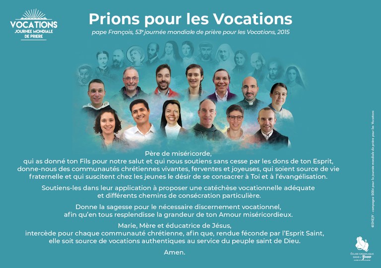 prière vocations 2024