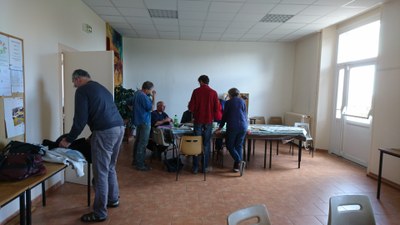 1. Les travaux début octobre