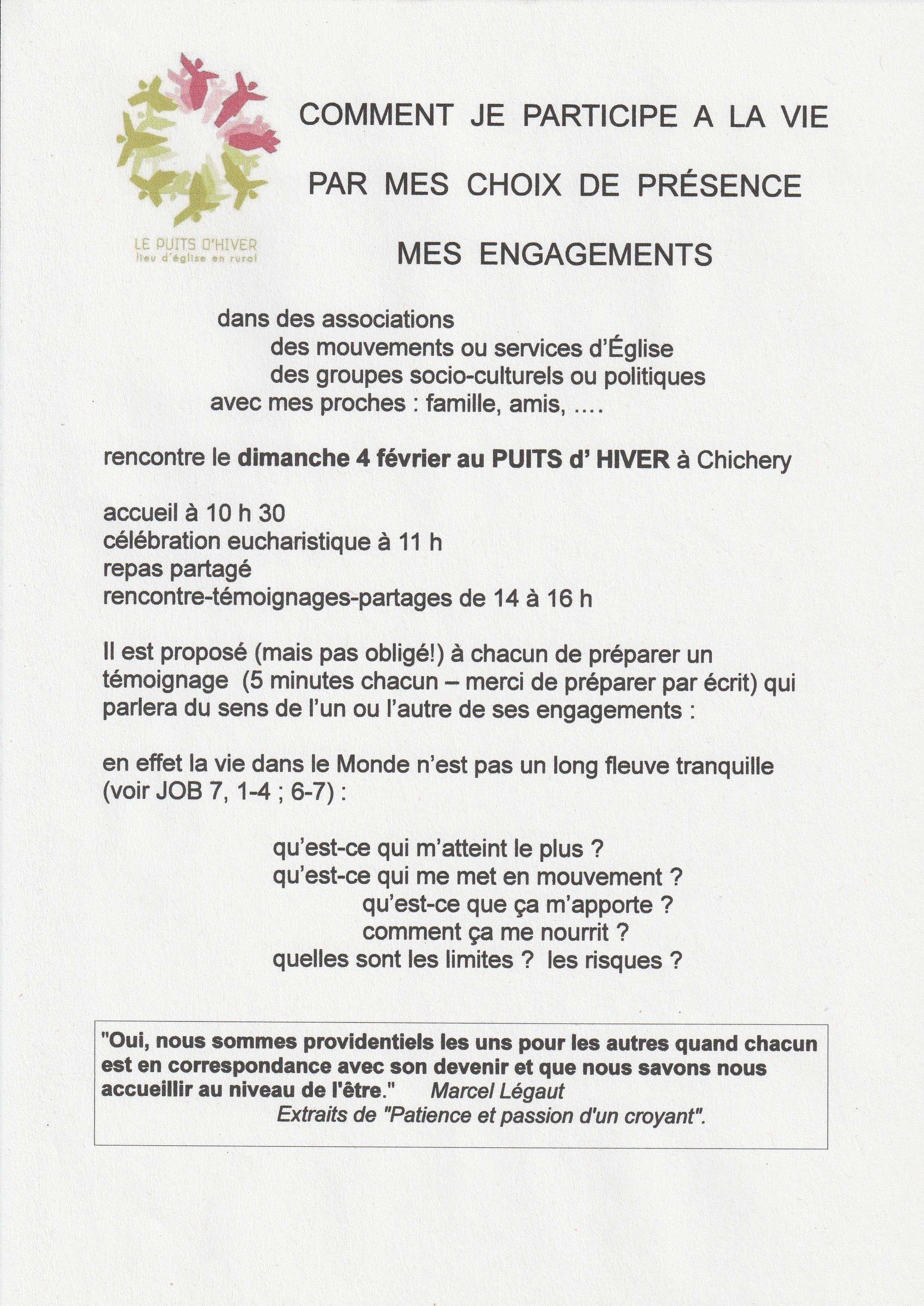 affiche engagements