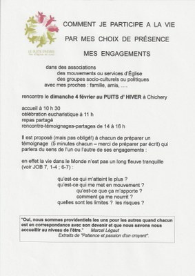 affiche engagements