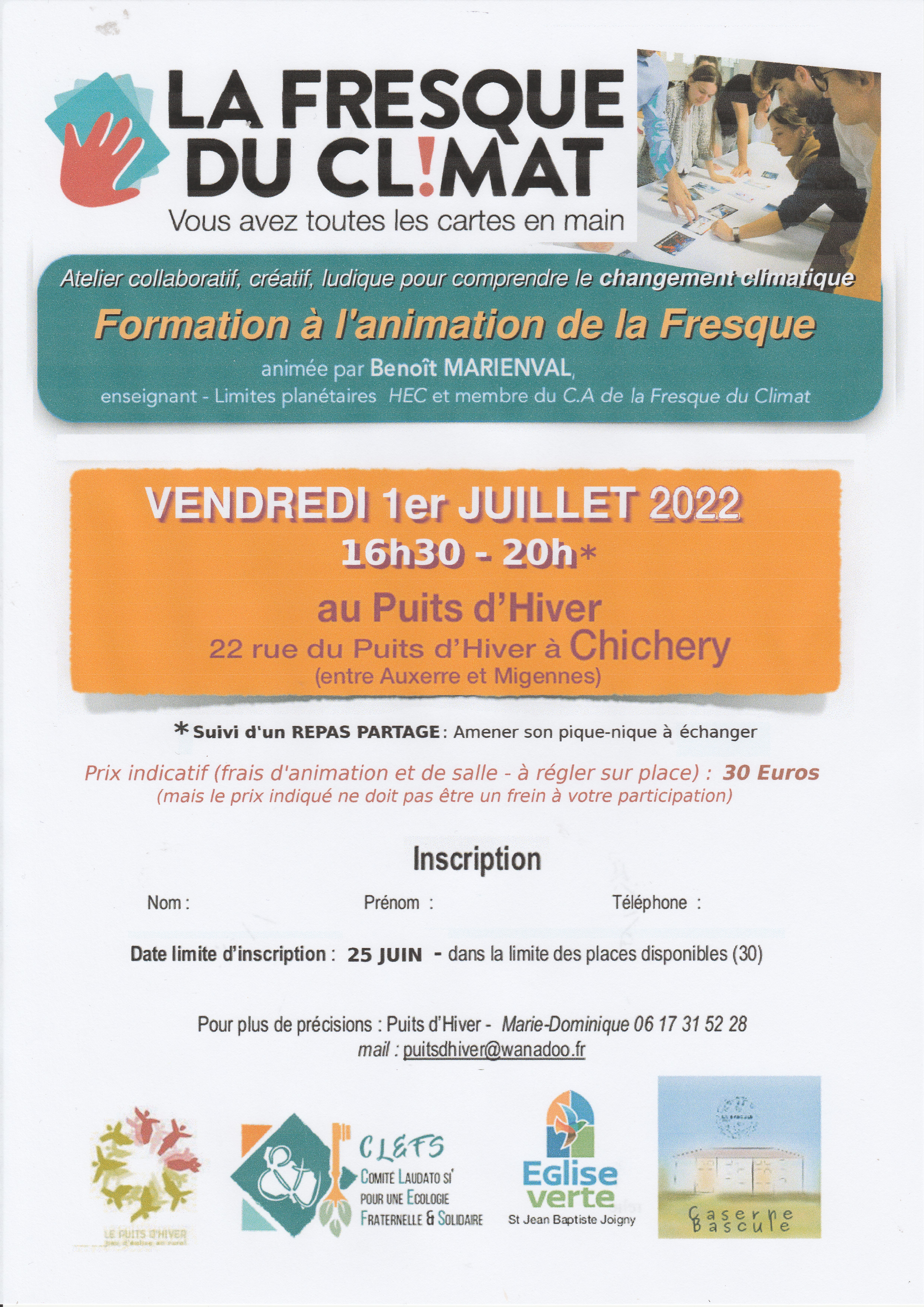 formation à la Fresque du Climat