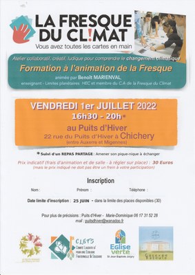 formation à la Fresque du Climat
