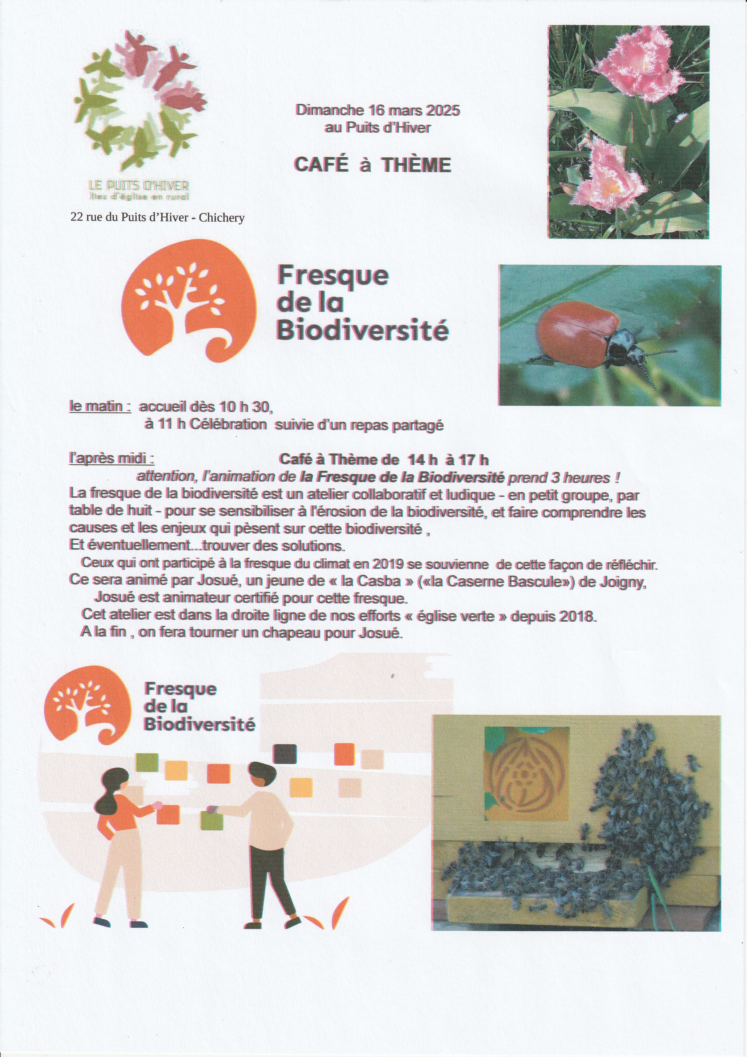 fresque de la biodiversité