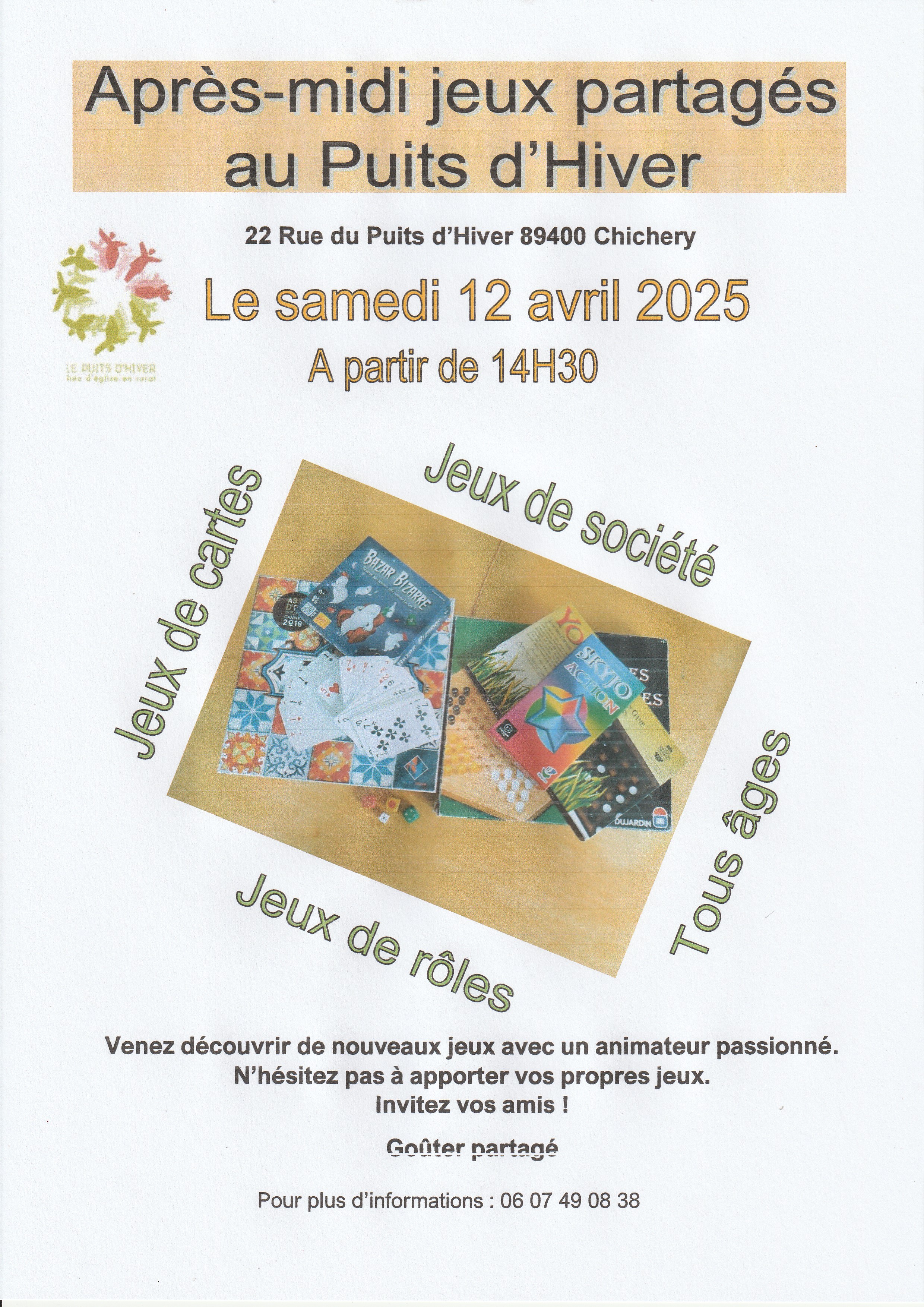 jeux partégés