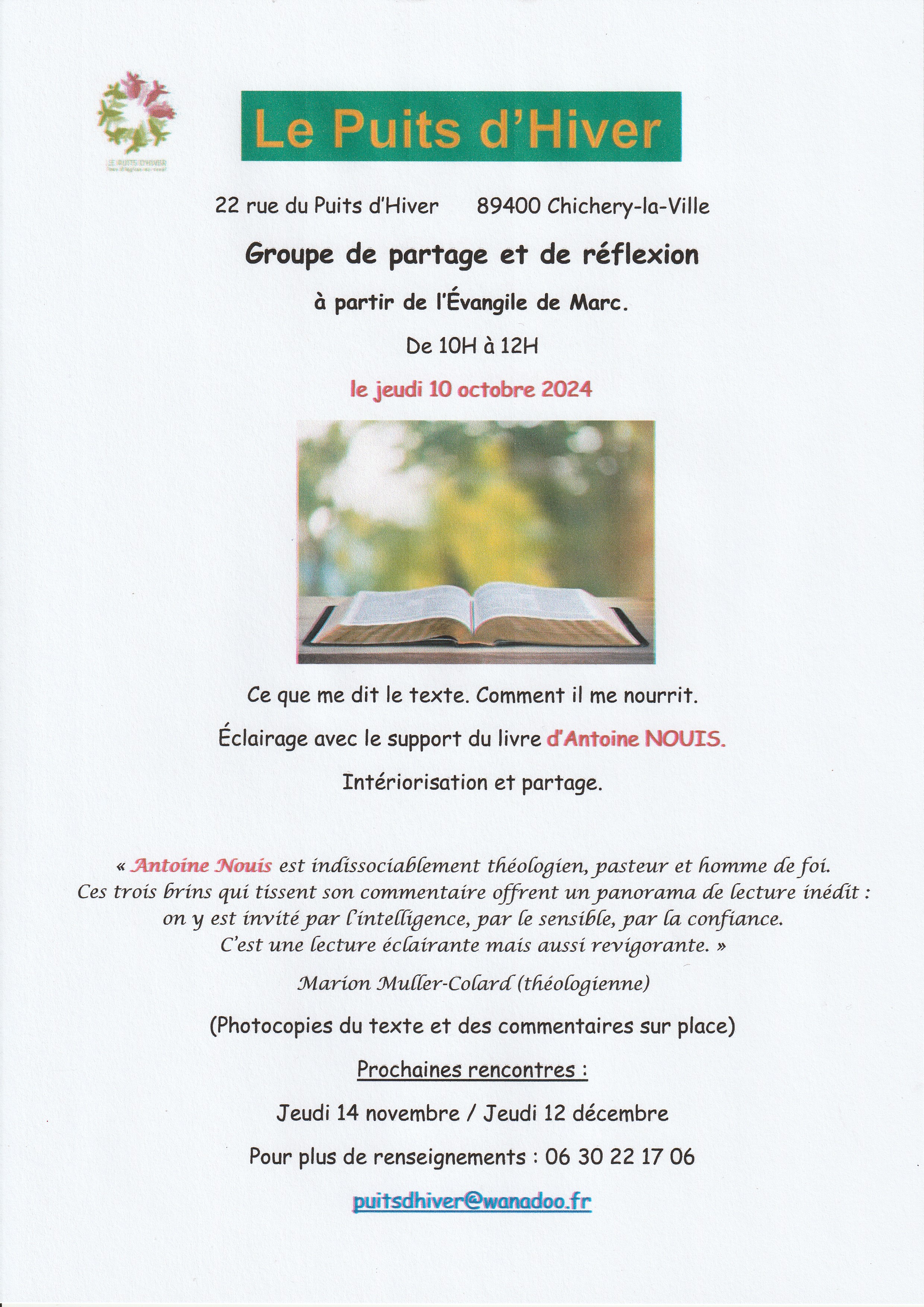 lecture evangile marc