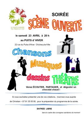 Scène Ouverte avril