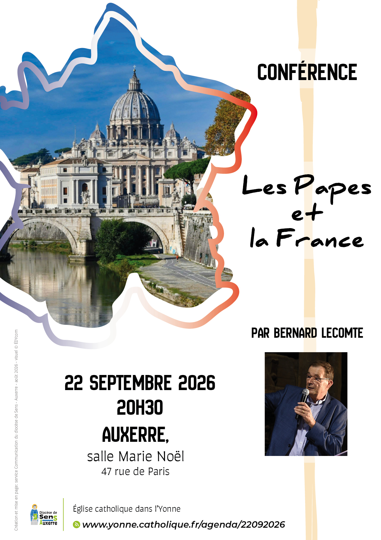 affiche 220926 Bernard Lecomte