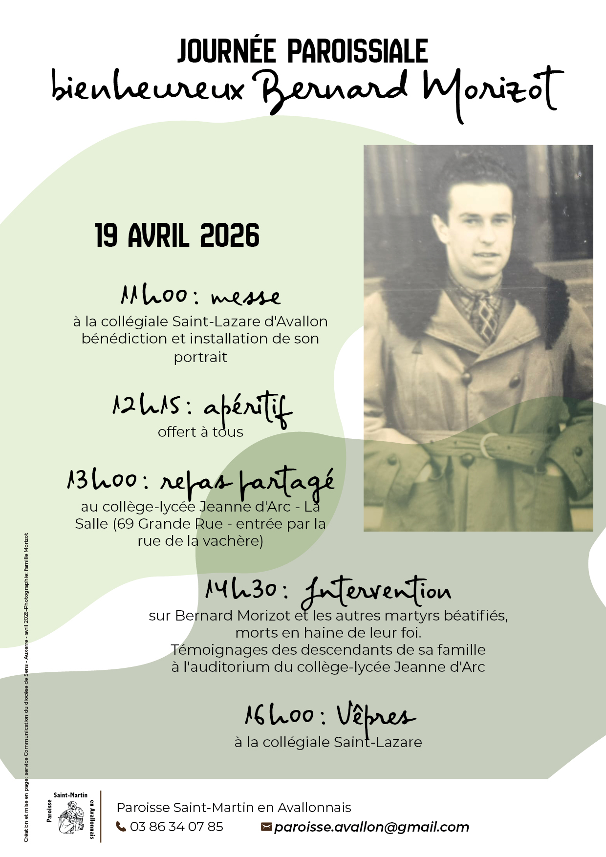 affiche journée bernard morizot