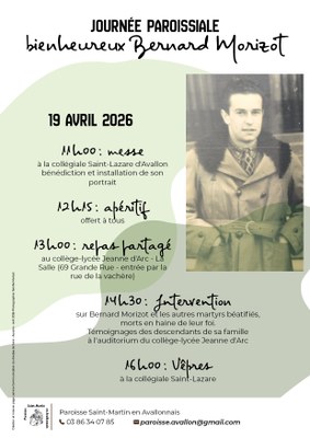 affiche journée bernard morizot