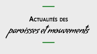 Actualités des paroisses