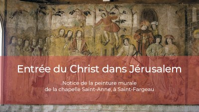 Notice peinture murale chapelle saint Anne Saint fargeau