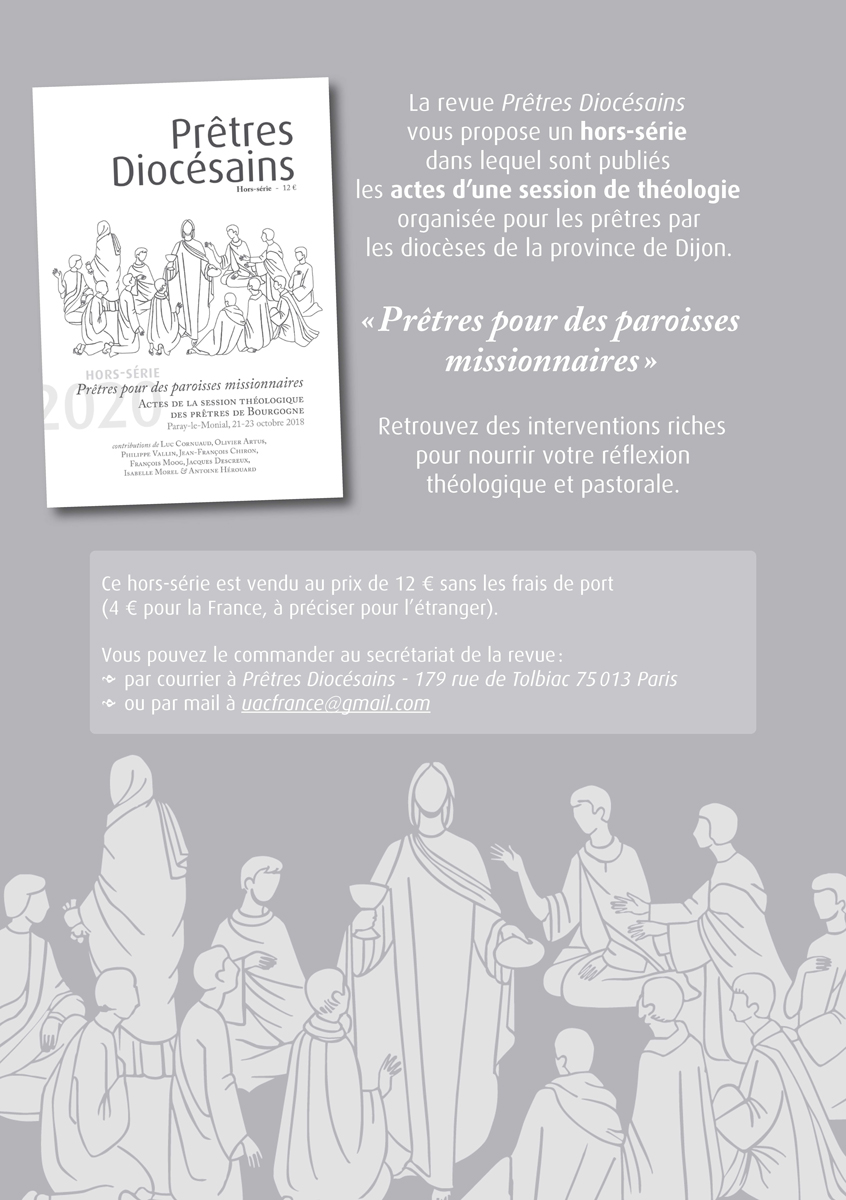 visuel Hors série prêtre diocésains
