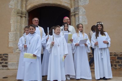 Visite pastorale de Monseigneur GIRAUD 09
