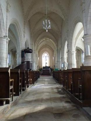 Église de Senan - nef