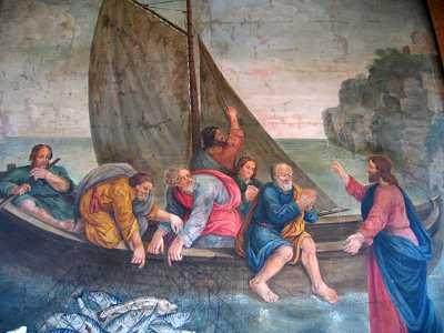 Église de Villemer - La pêche miraculeuse