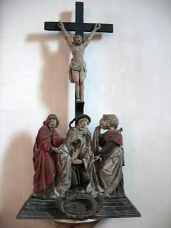 Église de Villemer - le calvaire