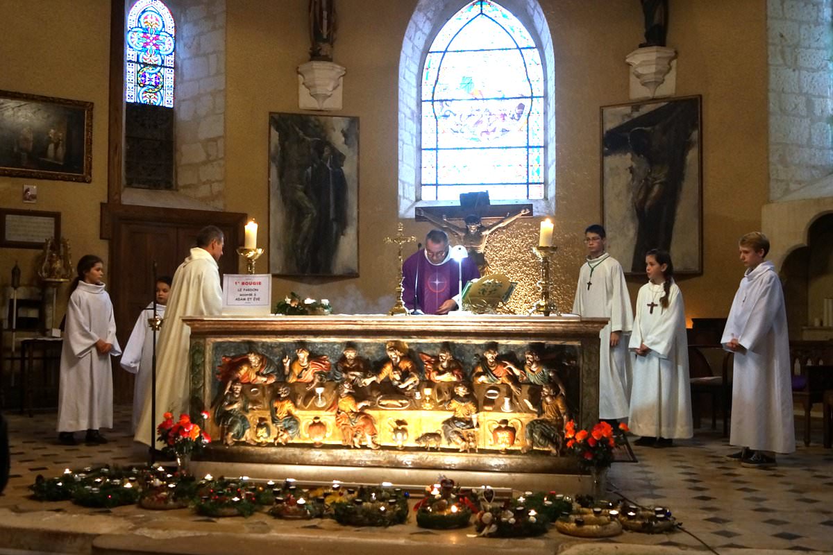 Messe du 1er dimanche de l'Avent 2016 à Senan