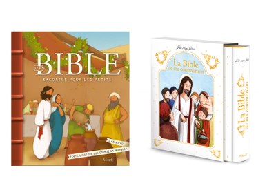6. La Bible racontée pour les petits et la Bible de ma communion