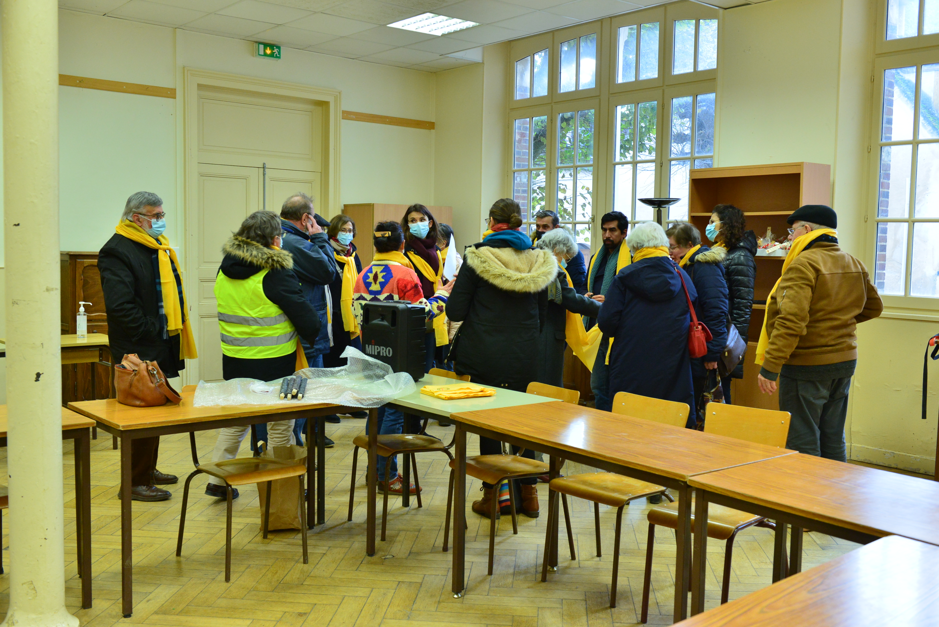 Dernières consignes avant l'arrivée de Saint Nicolas