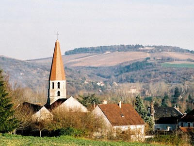 l’église et son village