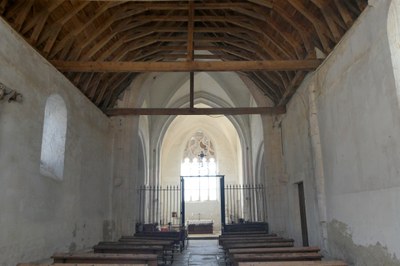 la nef et sa voûte en carène