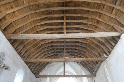 la nef et sa voûte en carène