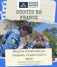 Scouts de France : Réunion d'information