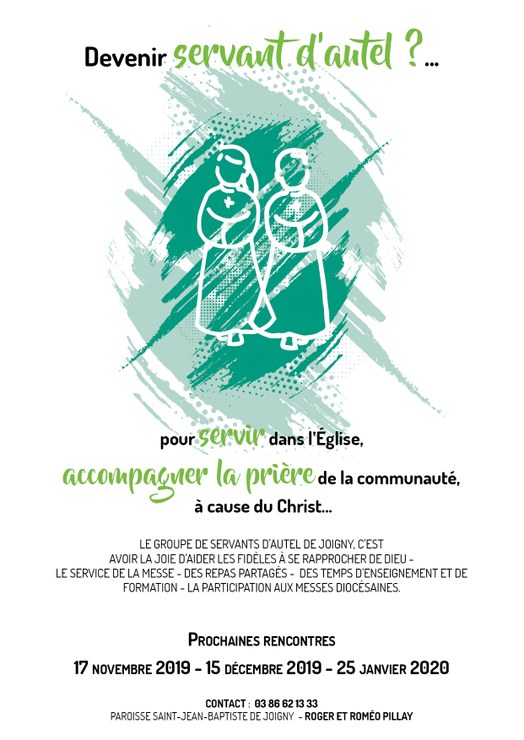 affiche SA Joigny 2019 2020