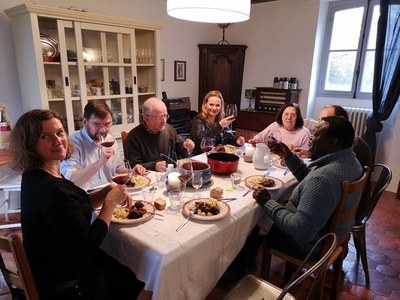 5. Déjeuner avec l'ASEPF et Mr Leriche