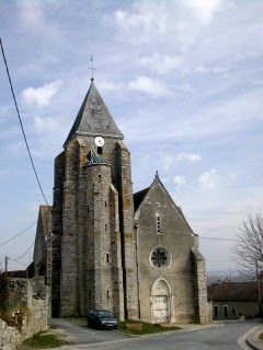 Villemanoche - église Saint Pregts