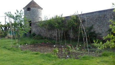 Jardin de la maison paroissiale - Mai 2019