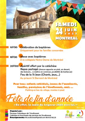 23.06.24 Affiche Fête de Fin d'année