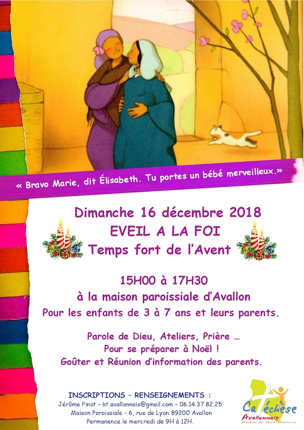affiche éveil à la foi