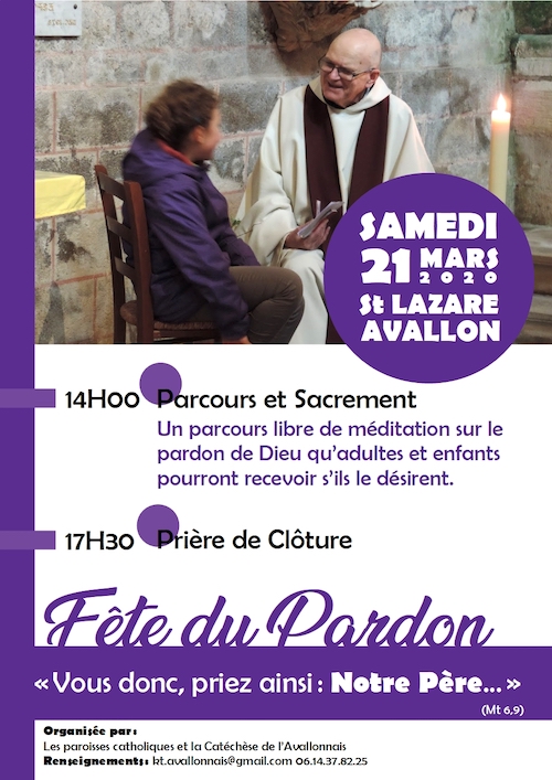 affiche fête du pardon