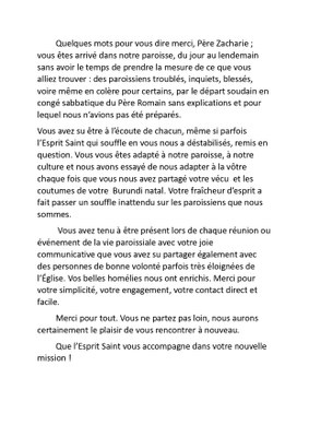 Quelques mots pour vous dire merci Père Zacharie  page 0001