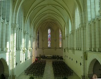 intérieur de la chapelle Sainte Colombe