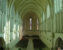 intérieur de la chapelle Sainte Colombe