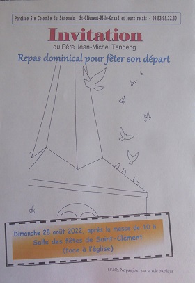 Invitation 28 août 2022