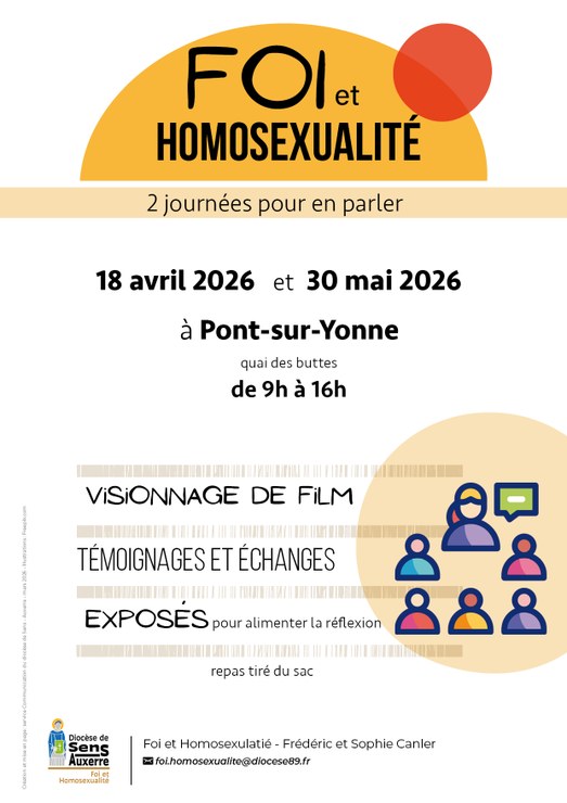 affiche foi et homosexualité 2026